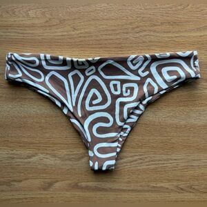 STONE FOX SWIM Roca Bottom Rawhide Swirl Bikini Bottom